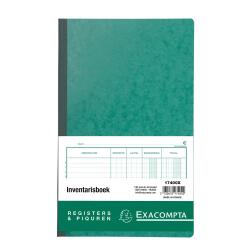 Piqûre Livre d'inventaire - avec feuille d'identification - texte NL - 80 pages