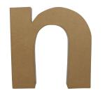 Lettre N fantaisie - Kraft