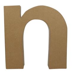 Lettre N fantaisie - Kraft