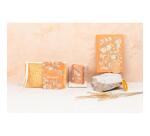 Jardin des Sens, Trousse en coton 22x16 cm motif allover