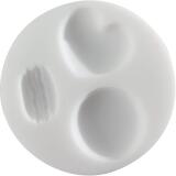 Cernit moule en silicone ø 7 cm Macarons - Blanc