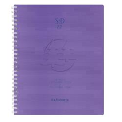 Agenda de bureau SAD 22S Linicolor 18.5 x 22.5 cm Semainier Septembre 2025 à Décembre 2026 - 16 mois - Couleurs assorties