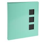 Album photos livre 60 pages noires - Format 29x32cm - AQUAREL - Vert pastel
