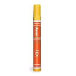 DARWI Marqueur Peinture Textile Pointe Conique Fine 3mm - Jaune or