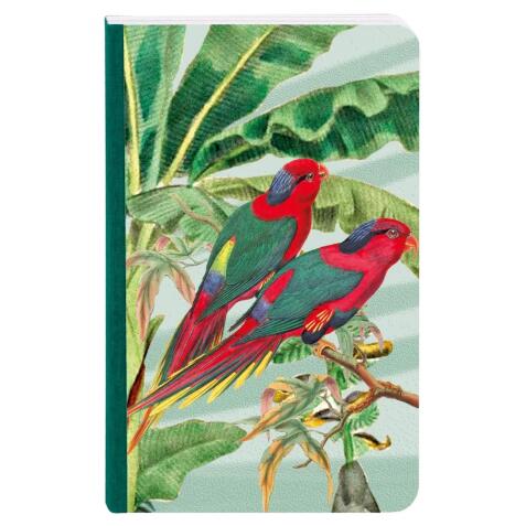 Jungle harmony, Carnet brochure 9 x 14 cm, 144 pages, ligné, ass. - A motifs