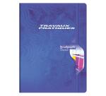 Cahier Travaux Pratiques piqué 7000 24x32 cm 144 pages grands carreaux 70 g + uni 90 g - Assortis