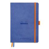 Rhodiarama Goalbook souple A5 240 pages dot papier blanc 90g - Saphir