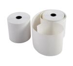 Bobine pour machine à calculer et caisses 57x60 mm - 1 pli offset extra- blanc 60g/m2. - Blanc