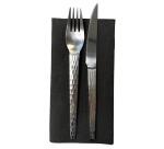 Tissue-Servietten, Packung mit 40 Stück, mikrogeprägt, 2-lagig, 1/8 Kopffalz, 38x38 cm