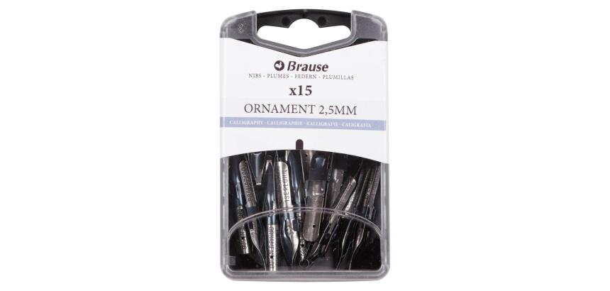 BOITE 15 PLUMES ORNAMENT