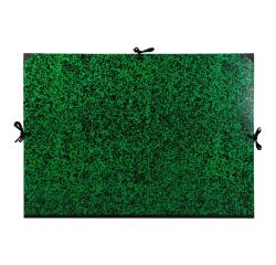 Carton à dessin Annonay 3 cordons 67x94cm - Vert