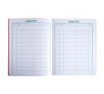 Geniet register 320 x 240 inkomende post 80 pagina's - rood