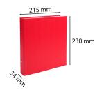 RingBinder Exac 2R 2.5cm 17x22cm PP