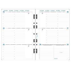 Recharge Exatime 21 - Semainier millésimé - Janvier à Décembre 2026