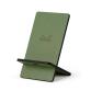 Rhodiarama support pour téléphone mobile simili cuir italien 13x8x8,5 cm - Sauge