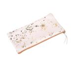 COSMICUIR DAIM Trousse plate 22x11cm - Doré