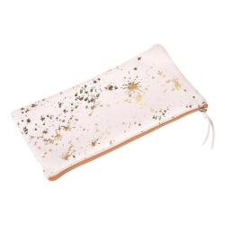 COSMICUIR DAIM Trousse plate 22x11cm - Doré