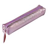 MIROR CUIR Trousse SLIM 19,5x2,5x4 cm Miror Rose