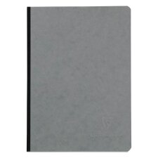 Carnet brochure Age Bag A5 192 pages petits carreaux - Gris