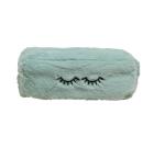 Trousse rectangulaire Fourrure - 22,5x7,5cm - Couleurs assorties