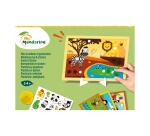 Coffret pâte à modeler gommettes animaux - Vert