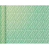 Papier cadeau 'Tiny Rolls fleurs vertes'