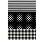 485 - Pochette 20 feuilles Décopatch - Noir
