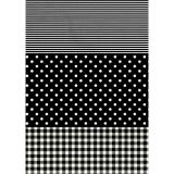 485 - Pochette 20 feuilles Décopatch - Noir