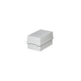 Card index tray with lid for 1200 cards A4 - Light grey