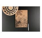 Le cerisier blanc, Cahier reliure intégrale A4 21x29,7 cm, 148 pages, ligné et marge, ass.