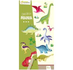 Decalco' Mania, Dinosaures - Multicolore