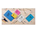 Zap Book carnet collé 160F A5 80g - Noir