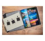 Album photo livre 60 pages noires Instants - Vert pâle