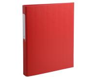 Classeur rembordé polypropylène 2 anneaux ronds de 25mm sur 3eme de couverture