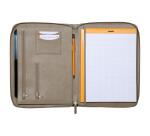 Rhodiarama grand conférencier pour bloc ou carnet format A4 - Taupe