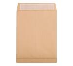 Paquet de 5 Pochettes Kraft Brun E4-260x400 mm avec Soufflet de 30 mm - Auto-Adhésives - 120g/m2 - Brun