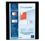 Classeur PP personnalisable Kreacover - 4 anneaux en D 30mm - A4 maxi