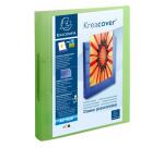 Classeur 2 anneaux 30mm polypropylène chromaline 7/10e Krea Cover - A4 maxi - Couleurs assorties