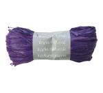 Pelote raphia naturel 50g, Prune - Prune