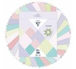 ORIGAMI, Pochette de 60 feuilles 70g/m2 au format 15x15cm - Printemps - Multicolore