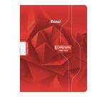 Cahier d'essai piqué 7000 17x22 cm 48 pages grands carreaux 56 g - Assortis