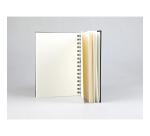 Goldline carnet spiralé 40F A5 140g portrait - Ivoire