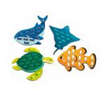 Rubans à tisser, Animaux marins - Bleu