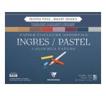 Ingres Pastel bloc spiralé 25F 36x48cm 130g - Assortiment vif