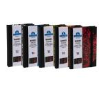 Carnet Marbre 170x110, 192 pages lignées - Blanc