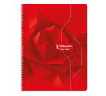 Cahier reliure intégrale 7000 24x32 cm 180 pages grands carreaux 70 g - Assortis