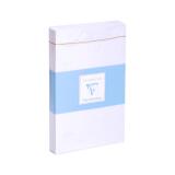 Paquet de 25 Enveloppes Blanches Doublées Triomphe 90x140mm - Auto-adhésives - 130g/m2 - Blanc