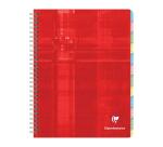 Répertoire libre reliure intégrale 17x22cm 120 pages petits carreaux Couleur aléatoire - Assortis