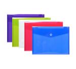 Fundas con adhesivo scratch A4 2/100e Polipopileno reciclado