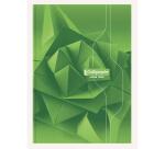 Cahier brochure rembordée rigide 7000 A4 192 pages grands carreaux 70 g - Assortis